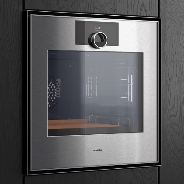 Gaggenau glass door floating ring oven expressive series