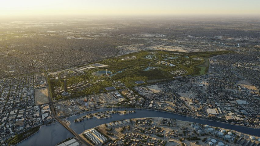 Baghdad Sustainable Forests by Gensler