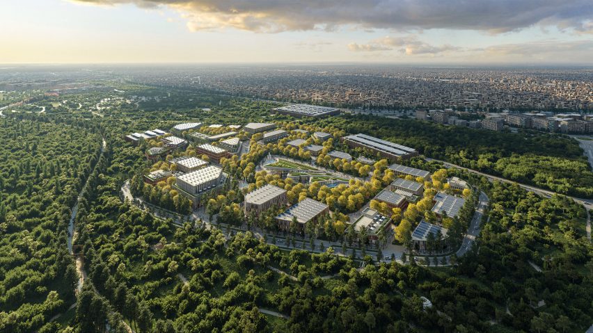 Baghdad Sustainable Forests by Gensler