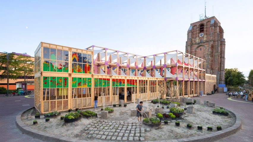 Bouwurk temporary festival venue by Overtreders W
