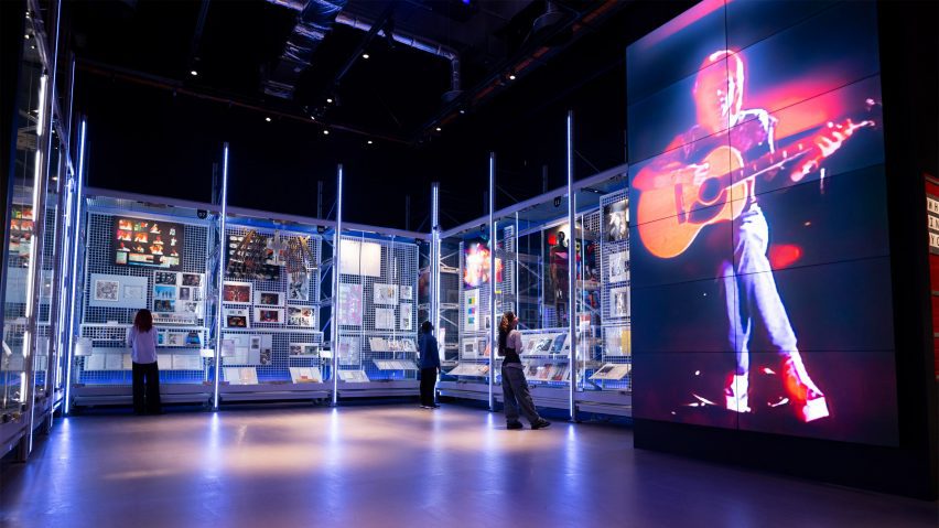 The David Bowie Centre in the V&A East Storehouse