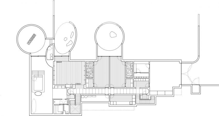 Lower floor plan