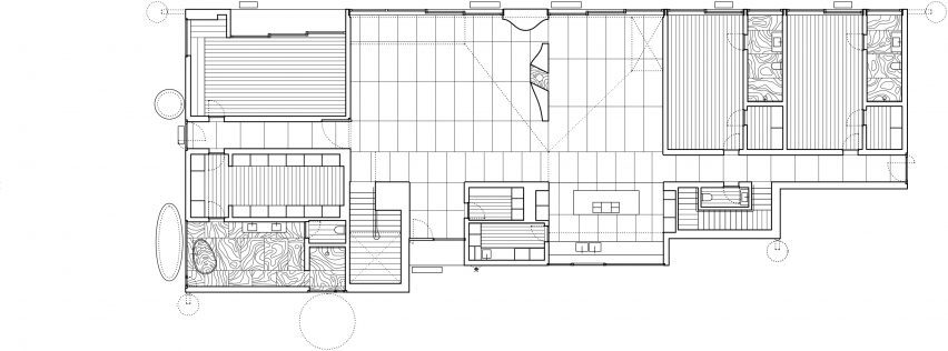 Upper floor plan