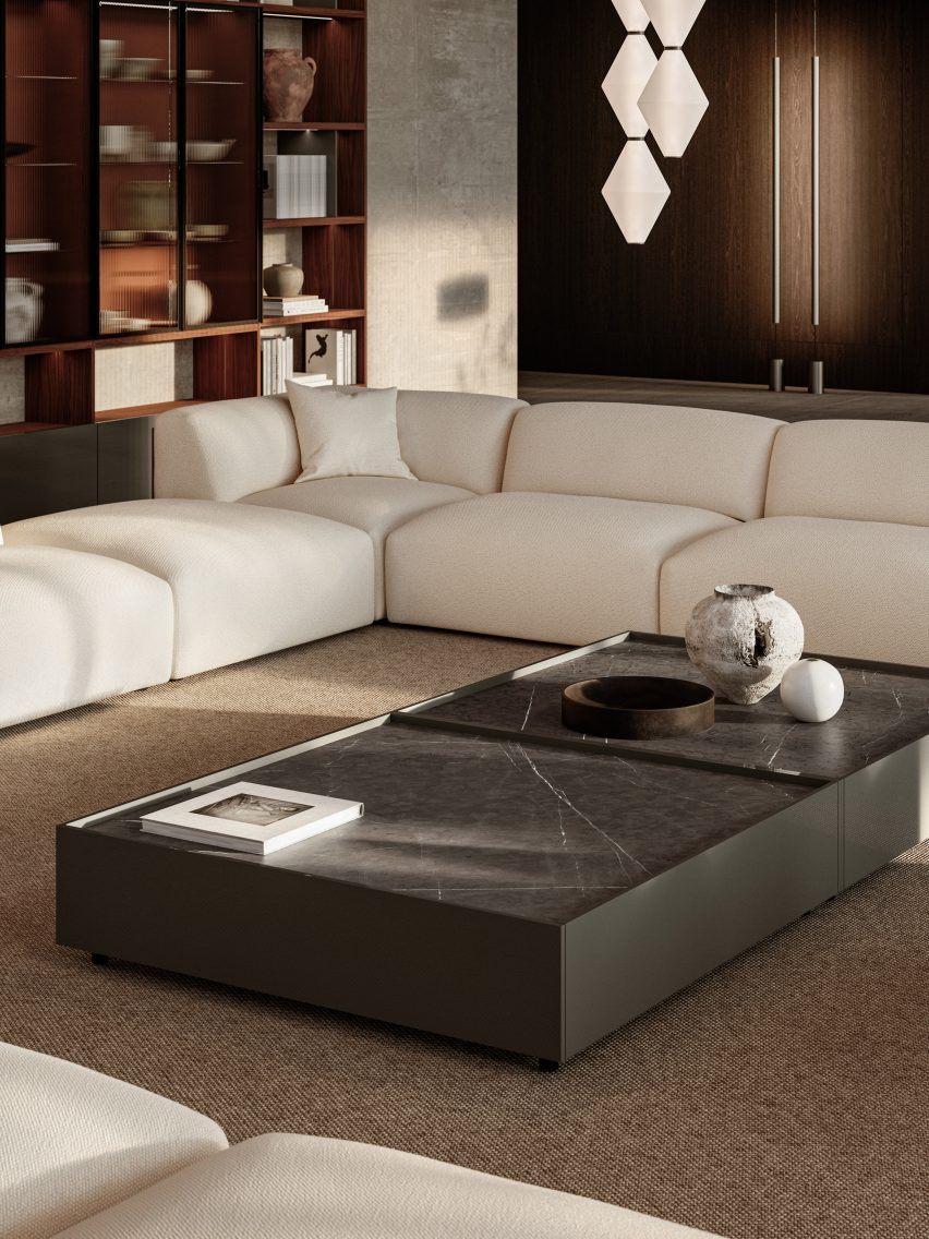 Hybla seating system by Elisa Ossino for Boffi
