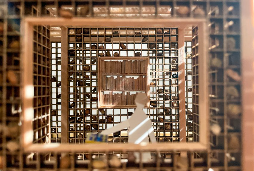 a photograph of an architectural model