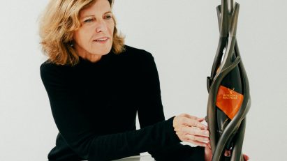 Jeanne Gang whisky bottle: Gordon & MacPhail 85 Years Old from Glenlivet Distillery