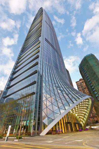 KK100 skyscraper by Terry Farrell