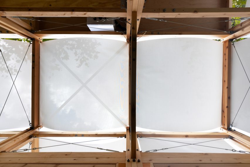 KlimaKover pavilion on Governors Island