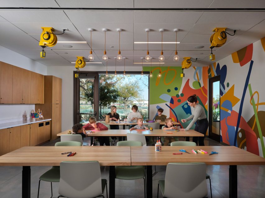 Playhouse at Texas library