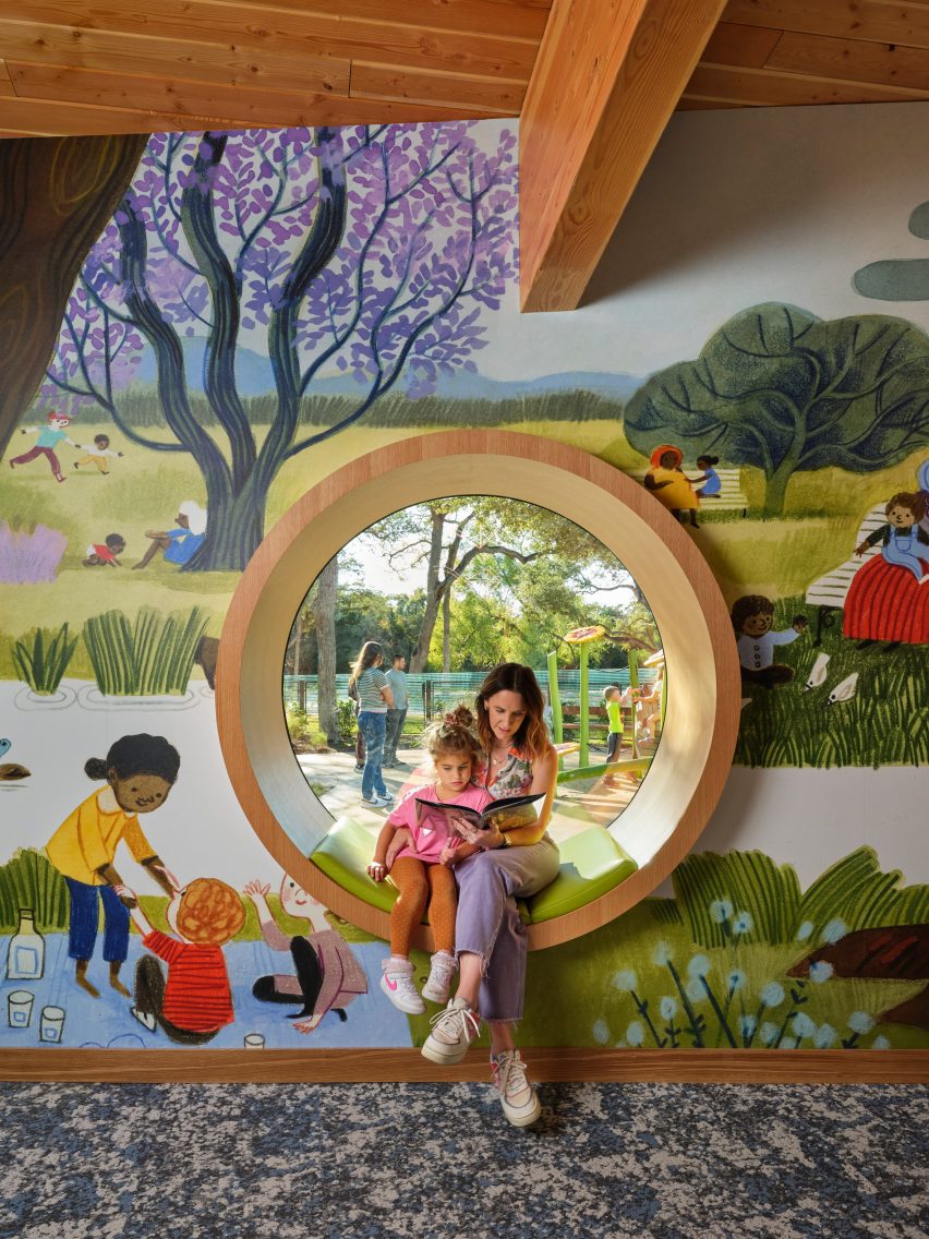 Playhouse at Texas library