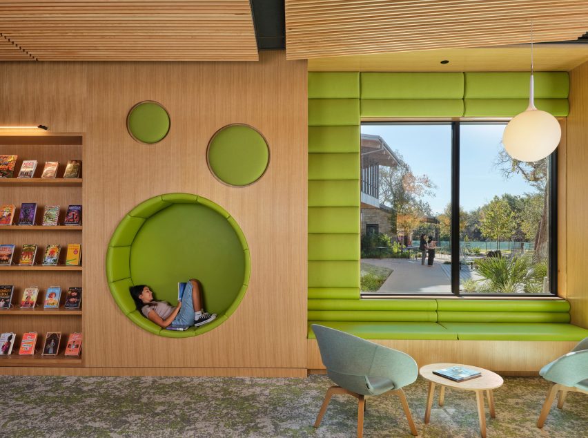 Playhouse at Texas library