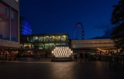 The Beacon outside the Southbank Centre