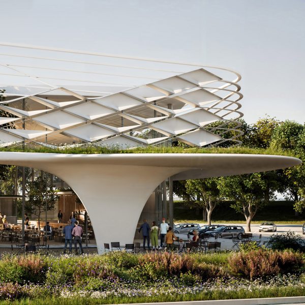 LeShuttle terminal in UK