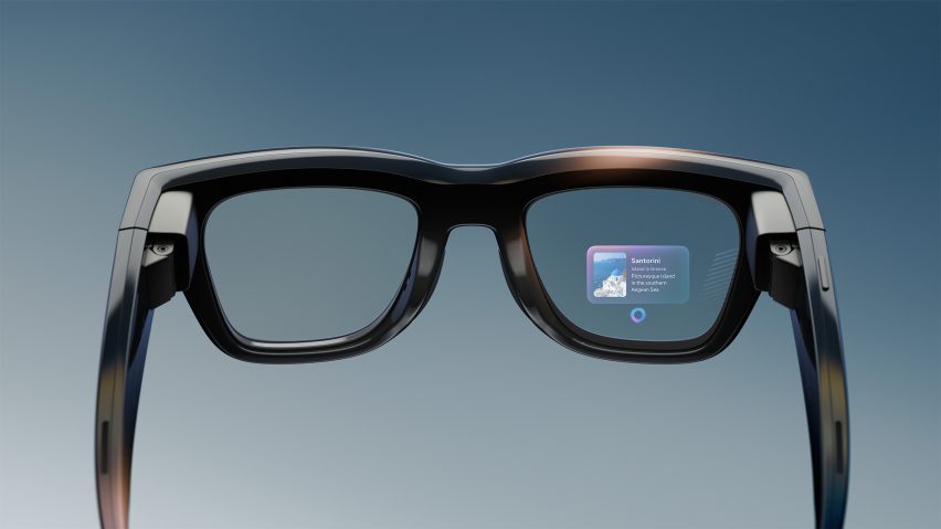 Photo of the Meta Ray-Ban Display glasses