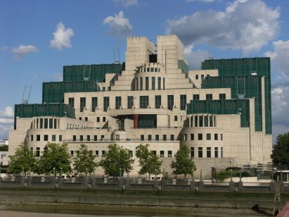 MI6 building in London