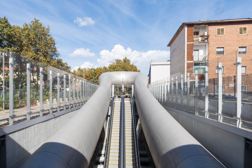 Anish Kapoor's Monte Sant'Angelo Subway Station