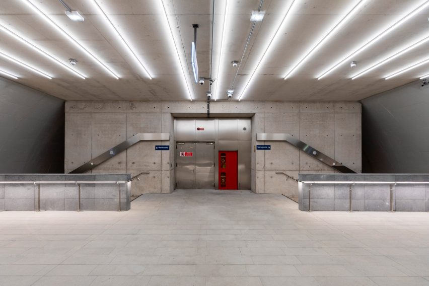 Anish Kapoor's Monte Sant'Angelo Subway Station