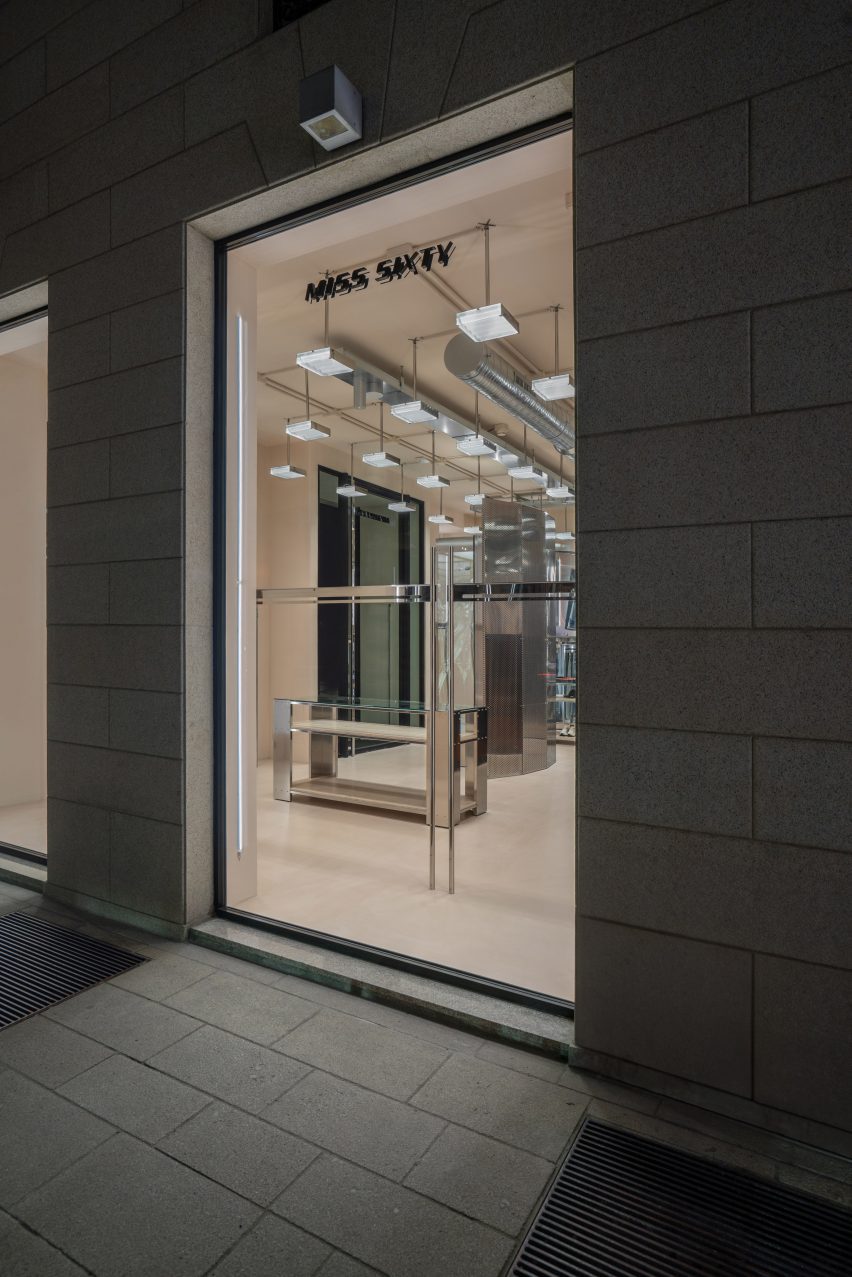 Exterior of Miss Sixty store