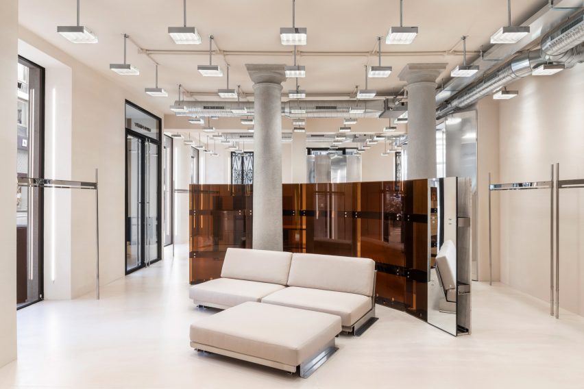 Ground floor of Miss Sixty store