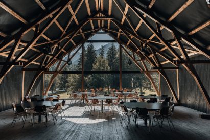 Nikkakjøkken Restaurant interior in Norway