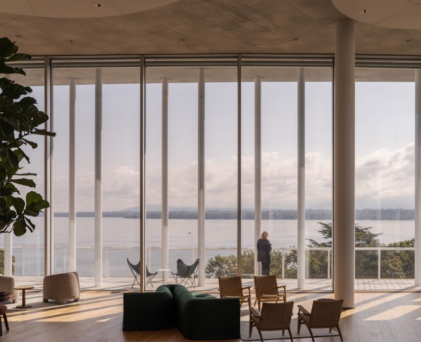 One Roof Lombard Odier headquarters in Geneva by Herzog & de Meuron