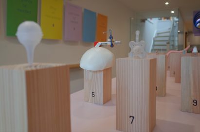 Healthcare products on display