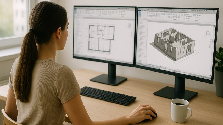an image of a student working at a desk