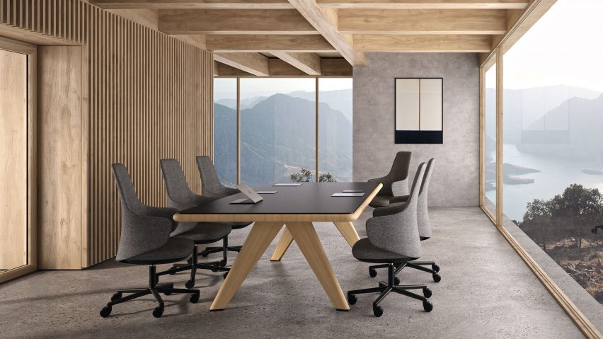 Planar table by Rodolfo Dordoni for Andreu World
