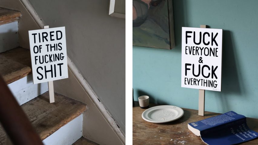 Protest posters for London Design Festival 2025