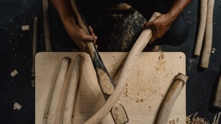Making of Jiwa rattan altar by Alvin Tjitrowirjo