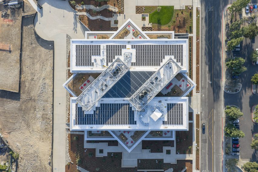 BIG Robert Day Sciences Center in Los Angeles