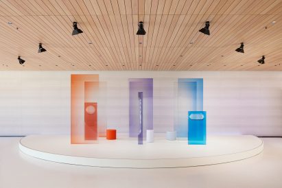 iPhone installation by Sabine Marcelis 