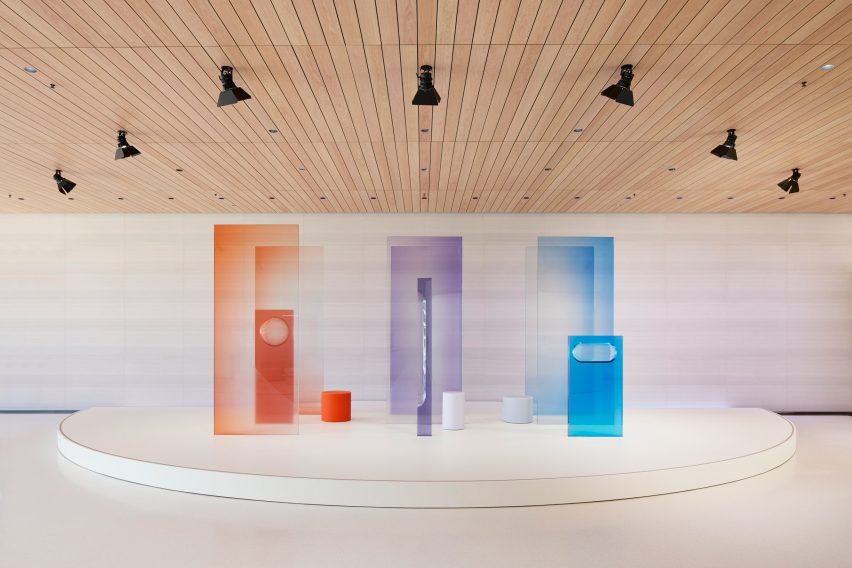 iPhone installation by Sabine Marcelis
