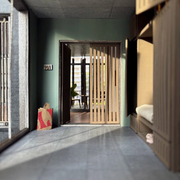 a photograph of an architectural model