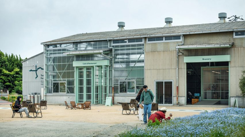 Converted factory on Teshima