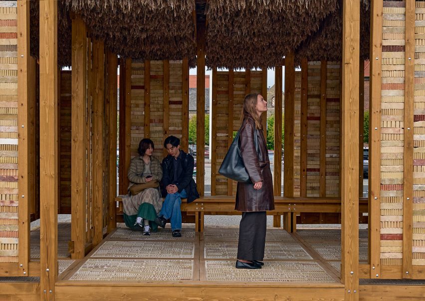 Inside Out, Downside Up pavilion by Slaatto Morsbøl
