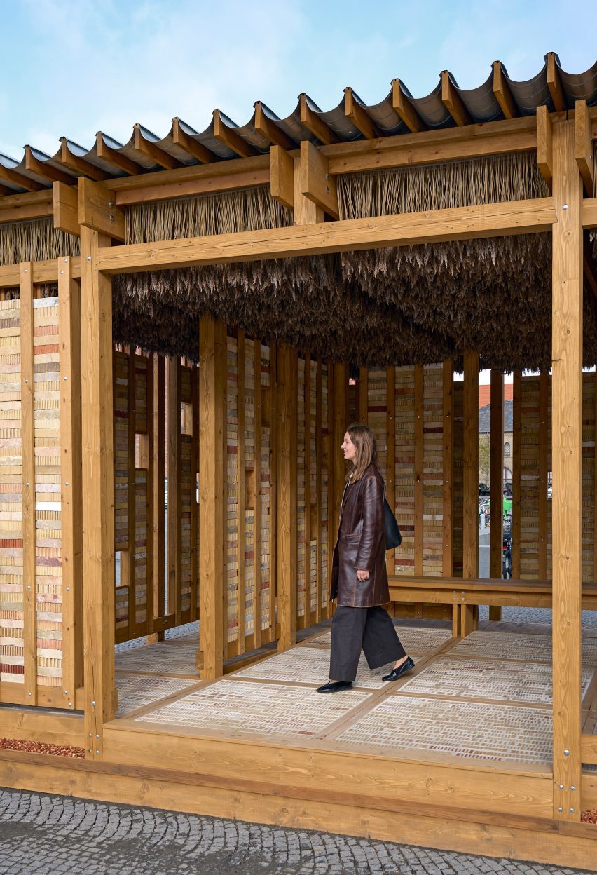 Inside Out, Downside Up pavilion by Slaatto Morsbøl