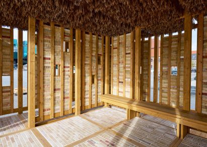 Inside Out, Downside Up pavilion at Copenhagen Architecture Biennial
