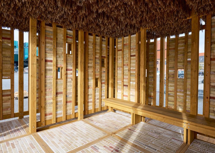 Inside Out, Downside Up pavilion by Slaatto Morsbøl