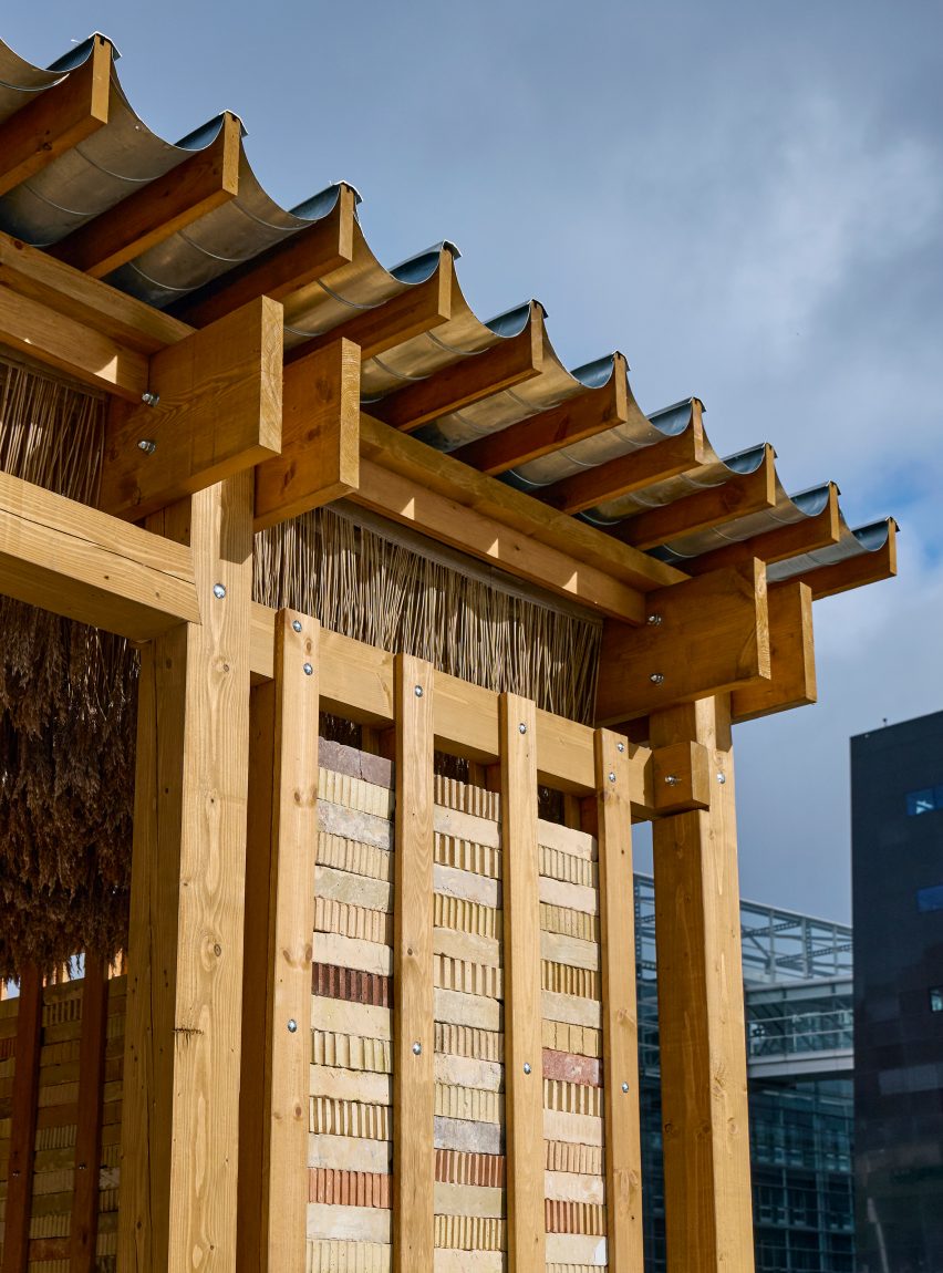 Inside Out, Downside Up pavilion by Slaatto Morsbøl