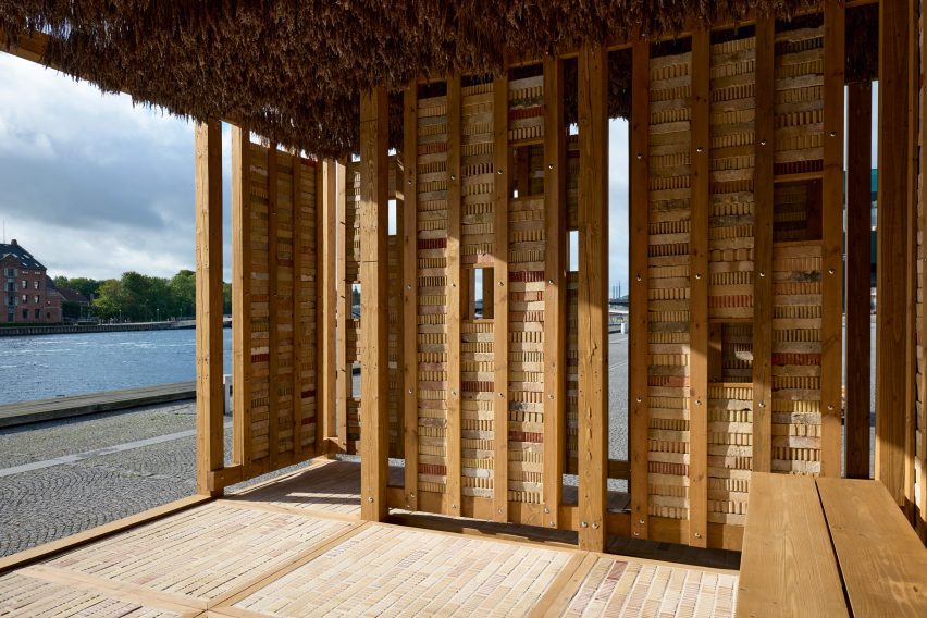 Inside Out, Downside Up pavilion by Slaatto Morsbøl