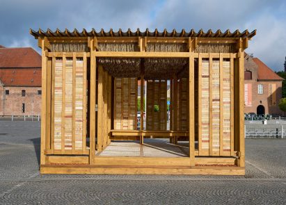 Inside Out, Downside Up pavilion by Slaatto Morsbøl