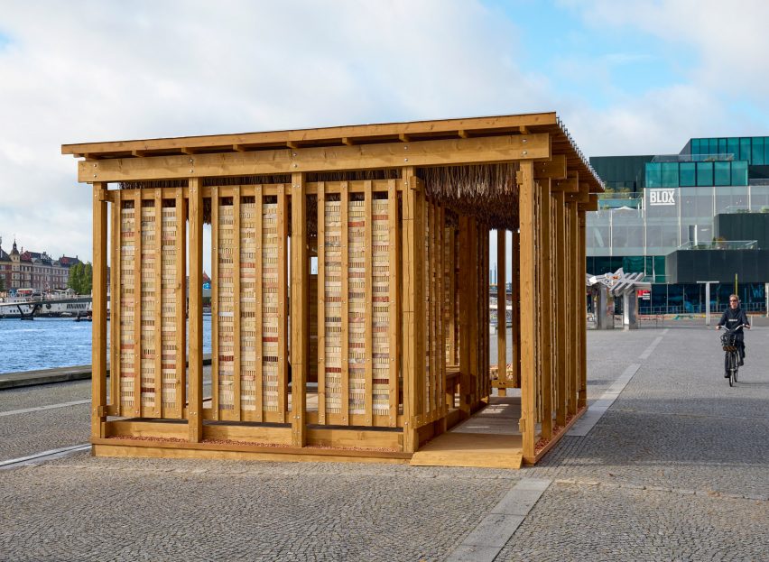 Inside Out, Downside Up pavilion by Slaatto Morsbøl