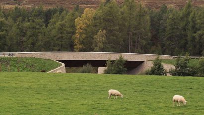 Granite bridge in Scotland