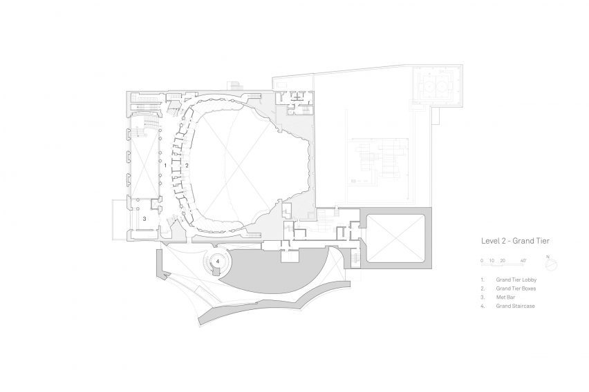 Plan of St Louis Symphony Orchestra by Snøhetta