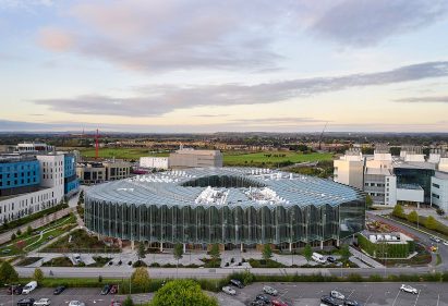 Stirling Prize 2025-shortlisted The Discovery Centre (DISC) – the Cambridge research facility of AstraZeneca