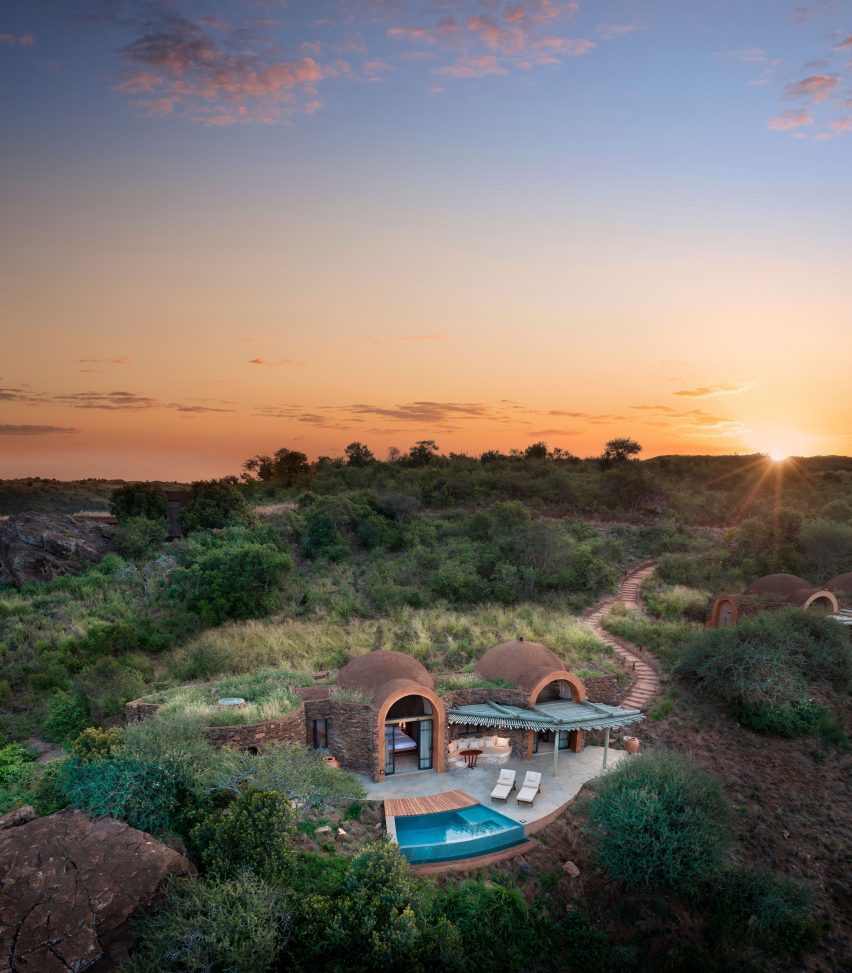 Suyian Lodge safari resort by Michaelis Boyd, Nicholas Plewman Architects and Fox Browne Creative