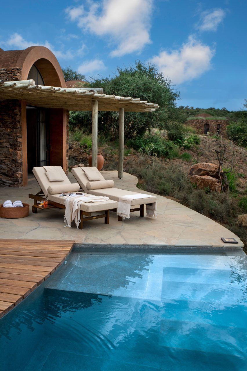 Suyian Lodge safari resort by Michaelis Boyd, Nicholas Plewman Architects and Fox Browne Creative