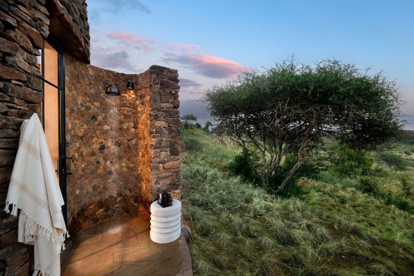Suyian Lodge safari resort by Michaelis Boyd, Nicholas Plewman Architects and Fox Browne Creative