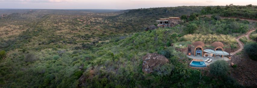 Suyian Lodge safari resort by Michaelis Boyd, Nicholas Plewman Architects and Fox Browne Creative